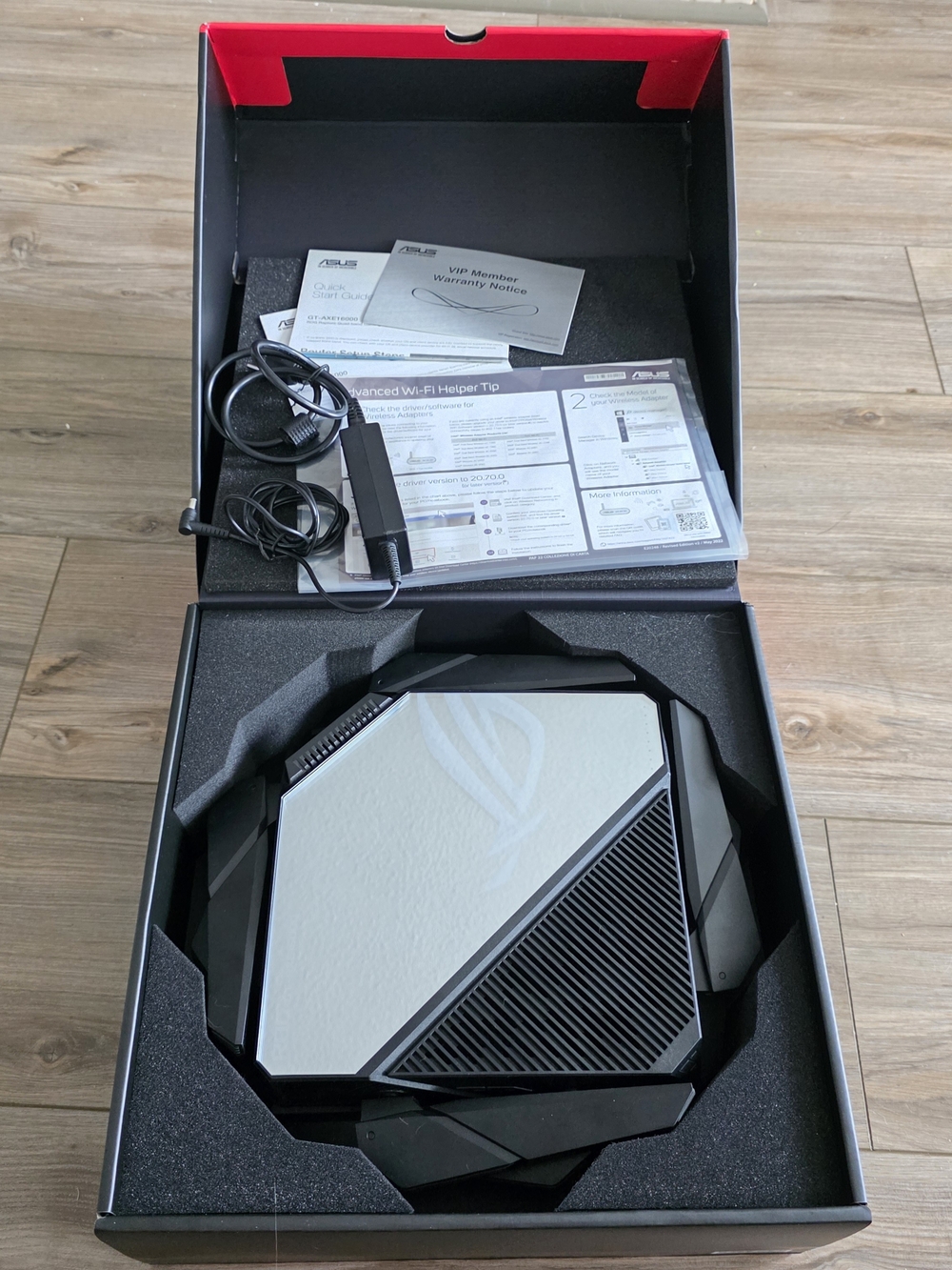 ASUS ROG Rapture WiFi 6E Gaming Router IN BOX - Picture 2 of 13